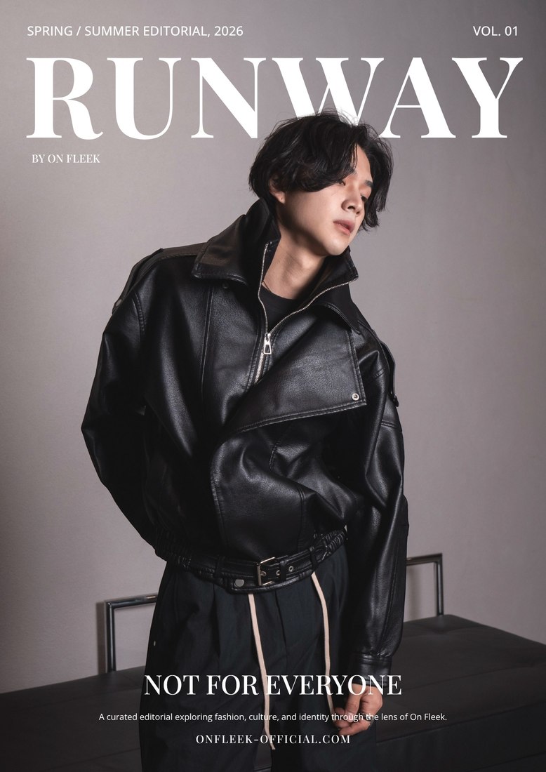 RUNWAY 2026 SPRING / SUMMER EDITORIAL 表紙